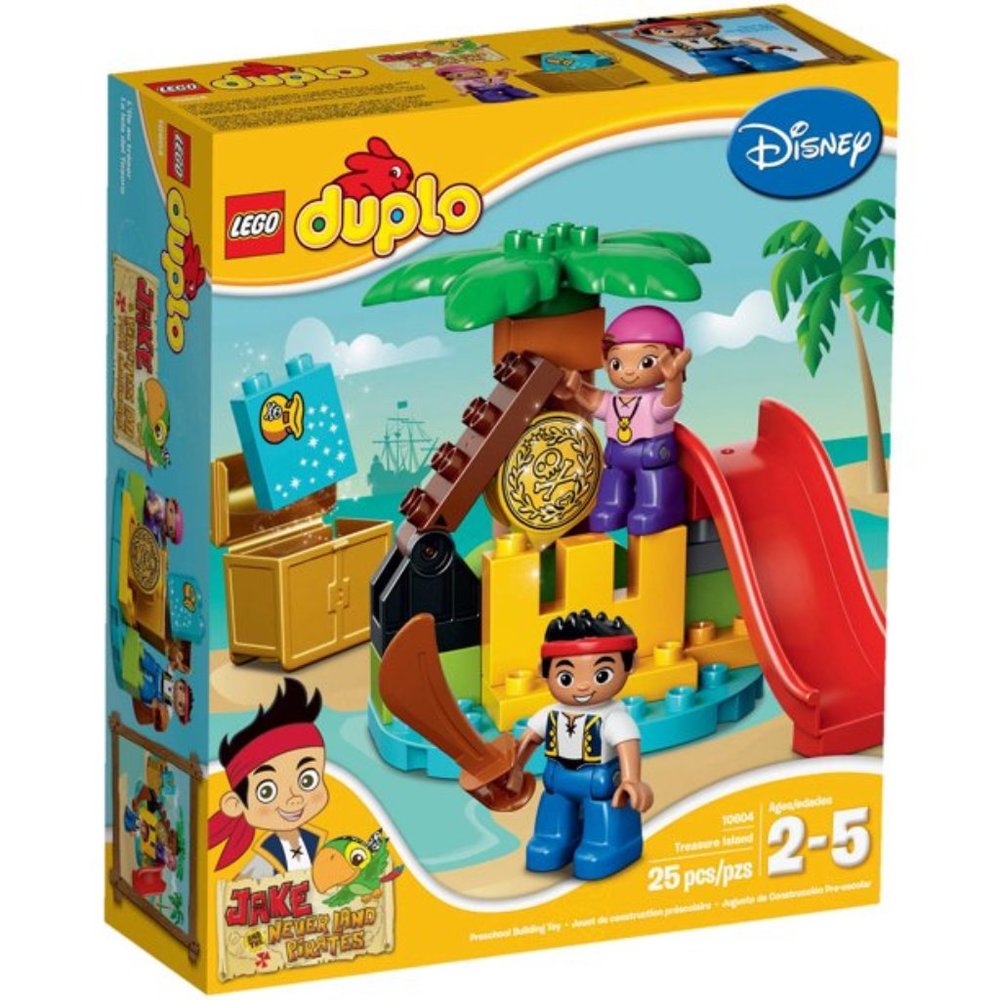 LEGO Duplo Jake and the Neverland Pirates Treasure Island #10604 **USED**